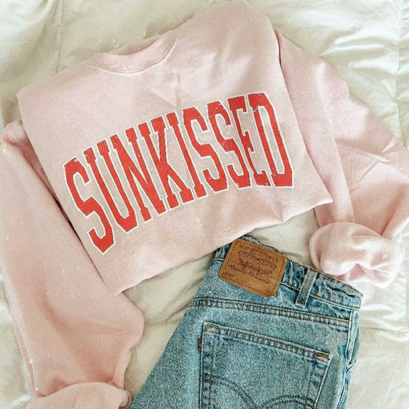 SUNKISSED Sweater BIG SIZE S - XXXXXXL(6XL) Jaket Sweater Sunkiss Loose Oblong Jumbo Unisex 5XL 4XL 3XL 2XL XL L M