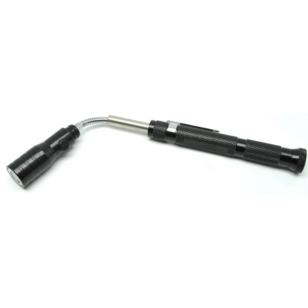 IDN TOOLS - LED Telescopic Flexible Magnetic Pick Up Flashlight