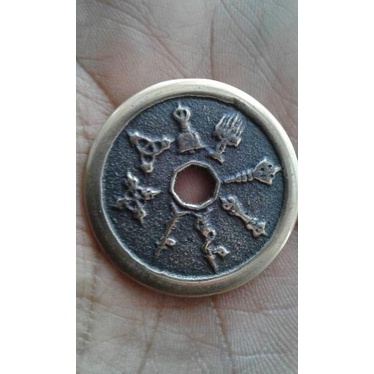 <<<<<] Liontin pancadatu Dewata Nawa Sanga  Bali