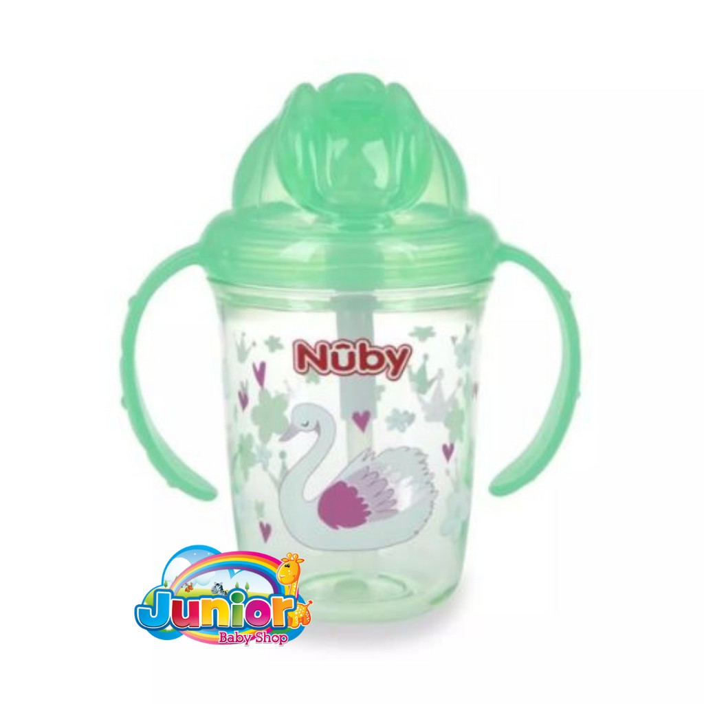 Nuby Tritan Flip It Glitter