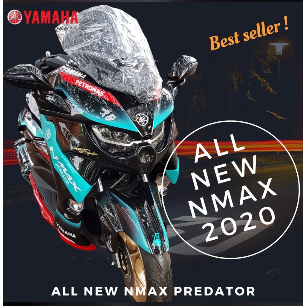 Paket Topeng Predator bodi nmax predator utk Nmax Old dan Nmax New nmax predator full set