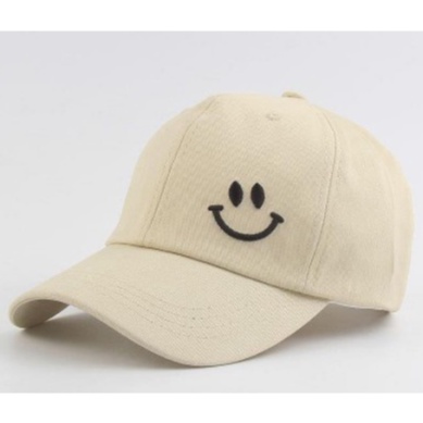 Topi Baseball Smile Pria dan Wanita Terkini