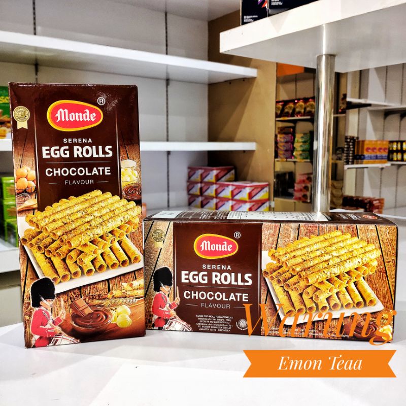 

Monde Serena Egg Roll Original dan chocolate