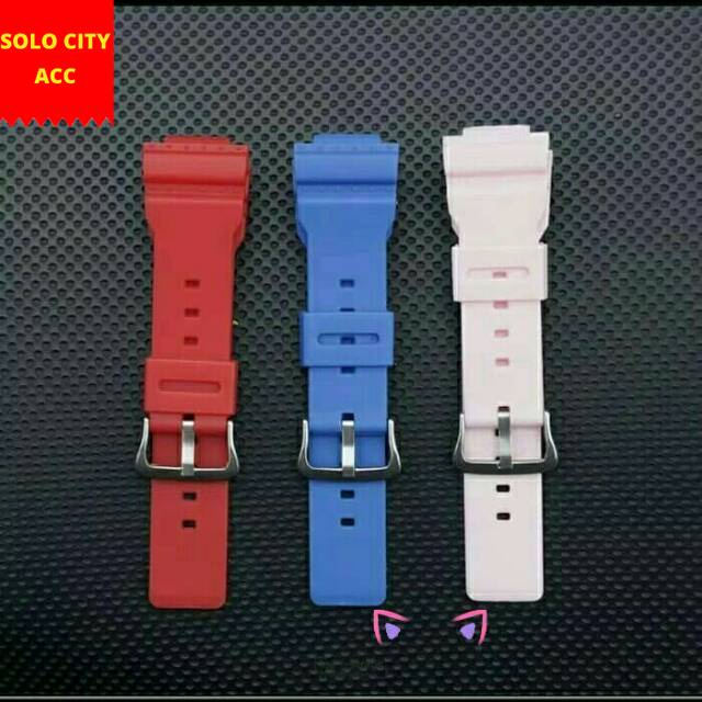RUBBER STRAP TALI JAM TANGAN CASIO BABY G BA110 TALI JAM CASIO BABY G BA 110