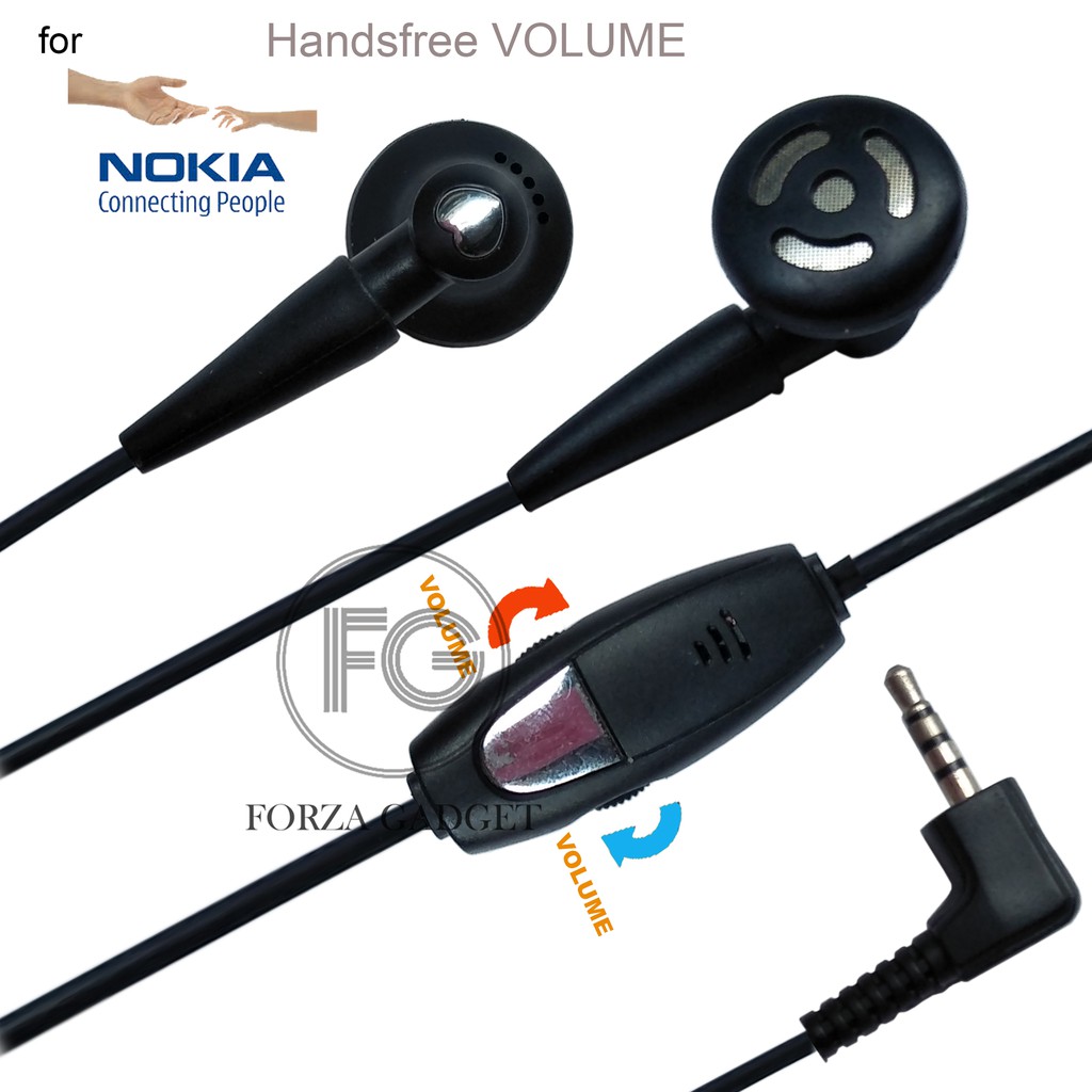 HF STEREO HEADSET HANDSFREE VOLUME NOKIA 5610 / NOKIA E62 / NOKIA E90