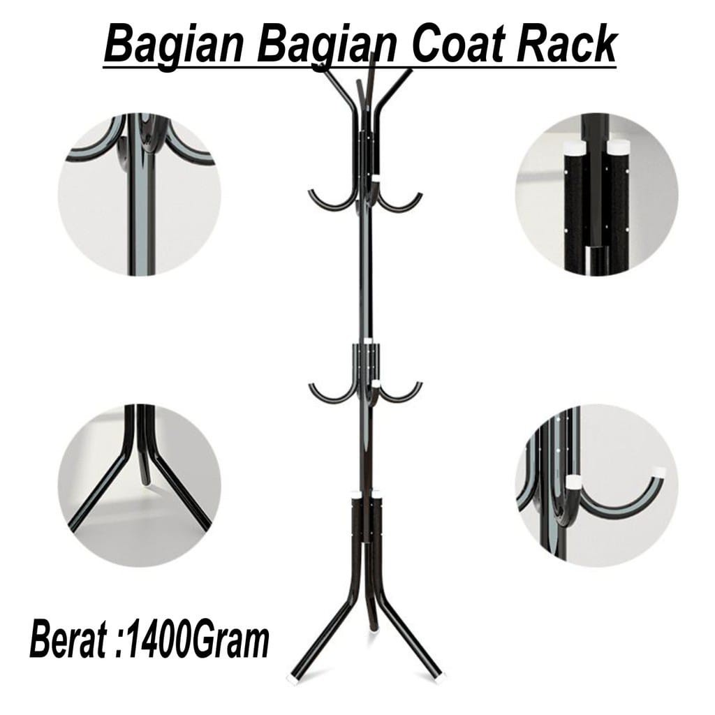 Hook Stand Hanger Stainless / Gantungan Serbaguna, Gantungan Tas