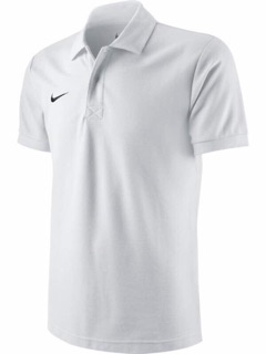 Kicosport Kaos  polo  nike  TS CORE POLO  black and white 