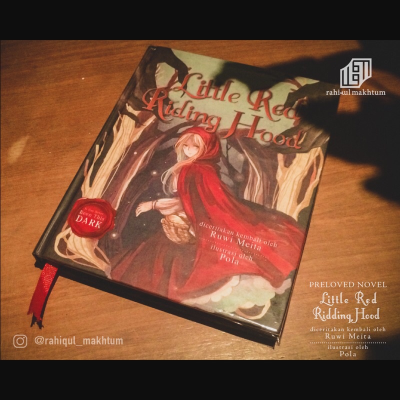 Preloved Novel Terjemahan LITTLE RED RIDING HOOD HC #bekas second ori hardcover kisah cerita dongeng