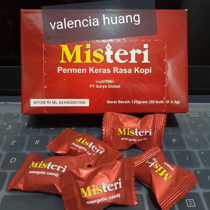 

DISKON Aseli [BISA BAYAR DITEMPAT] MISTERI CANDY 30 PCS 1BOK PERMEN RASA KOPI MISTERI