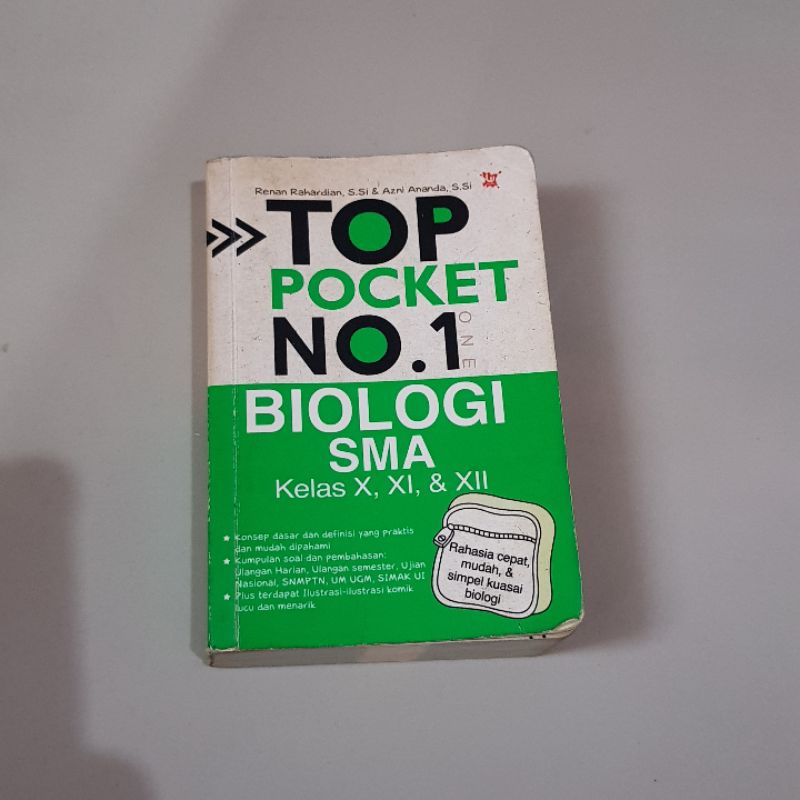 [BEKAS] Buku Kantung BIOLOGI untuk SMA