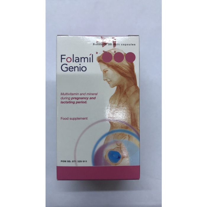 Ibu Hamil - Folamil Genio Vitamin Ibu Hamil