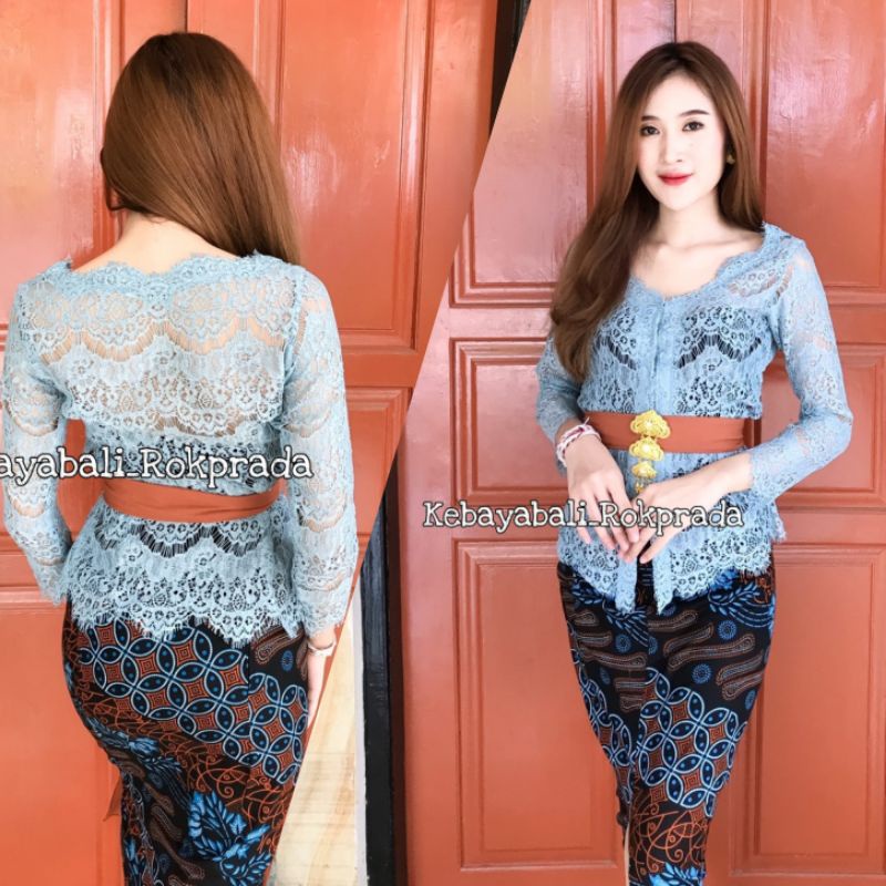 MEWAH!!! SATU SET KEBAYA SABRINA KEBAYA BALI KEBAYA MURAH