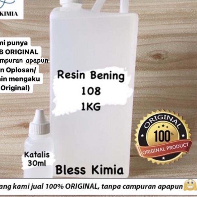 ➭ RESIN SUPER BENING 108(C-108B JUSTUS)1KG+KATALIS 30ml-RESIN BENING-RESIN 108-RESIN BENING 108 ✲