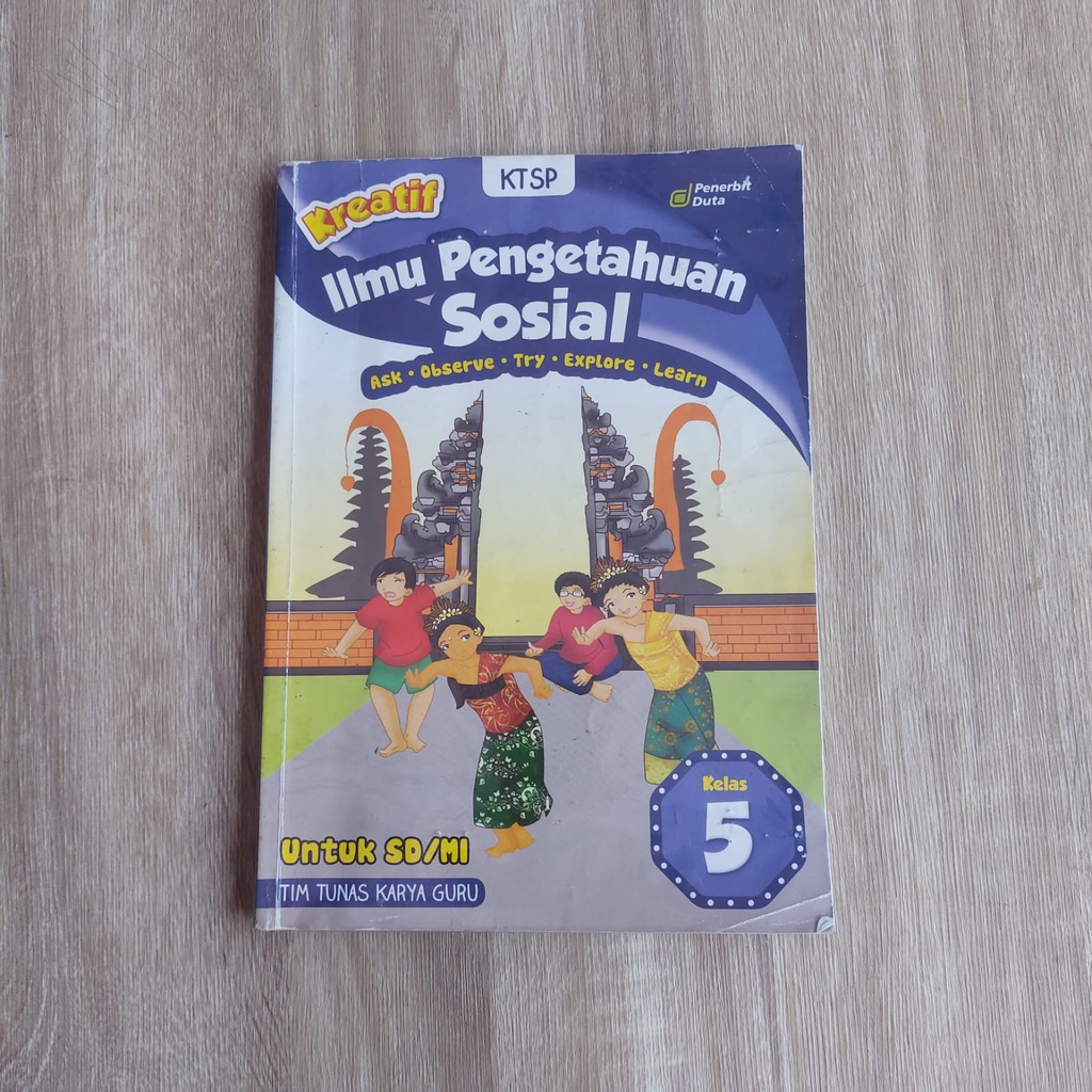 

Kreatif Ilmu Pengetahuan Sosial untuk SD/MI kelas 5