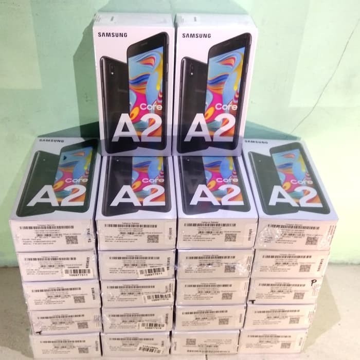 Samsung Galaxy A2 Core 1 - 8 GB Garansi Resmi SEIN - Warna Random -Biru - Abu-abu - Merah - Hitam