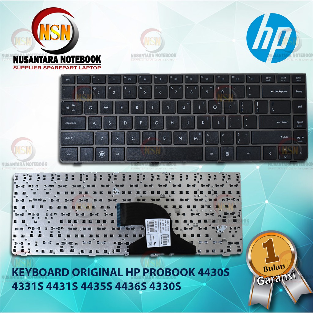 Keyboard Original HP Probook 4330S 4331S 4431S 4435S 4436S