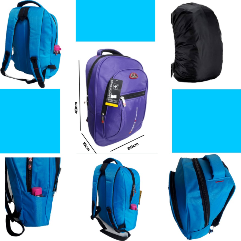 TAS RANSEL ORIGINALAL POLOFLY/FABELLA TAS SEKOLAH TAS KERJA TAS MULTIPUNGSI MURAH BERKUALITAS