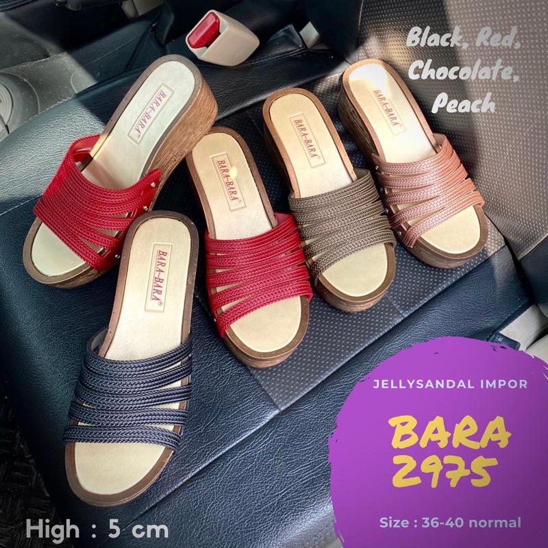 BARA 2975 Wedges Jellysandal