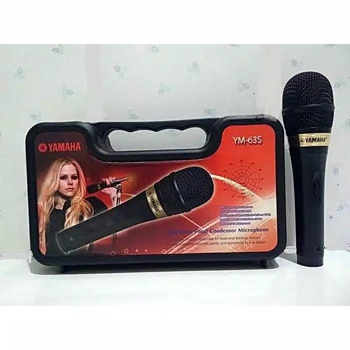 mic YAMAHA YM-63S microphone kabel koper good quality