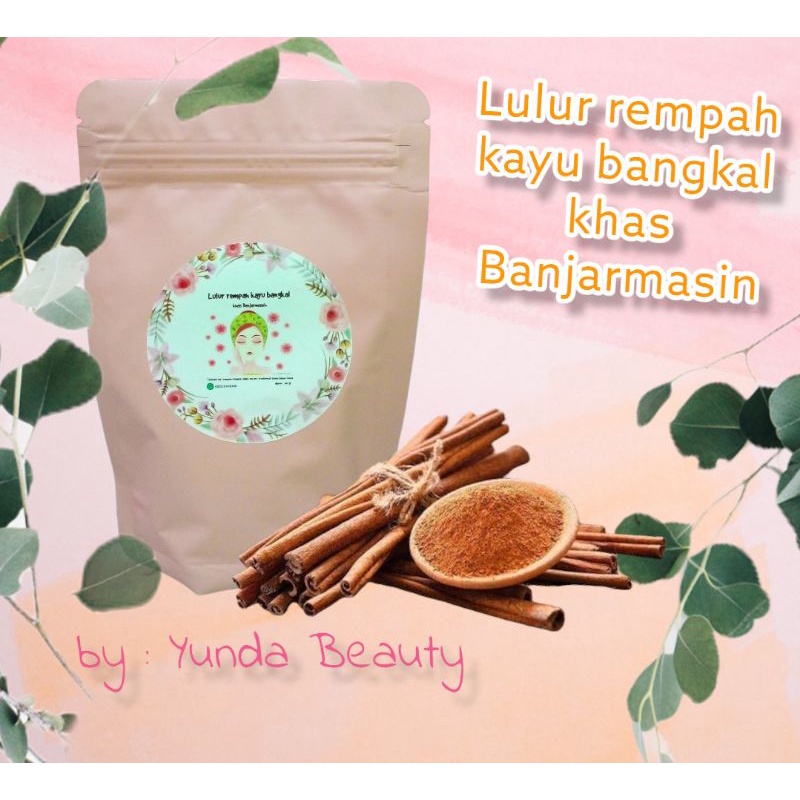 MASKER LULUR REMPAH KAYU BANGKAL KHAS BANJARMASIN 40 gr LULUR VIRAL