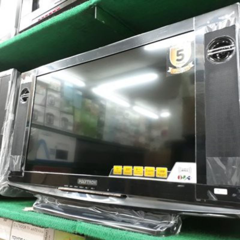 TERMURAH PROMO POLYTRON PLD 24V123 LED TABUNG TV SLIM TELEVISI 24 INCHI INCI INC DIGITAL HD FULL DVB
