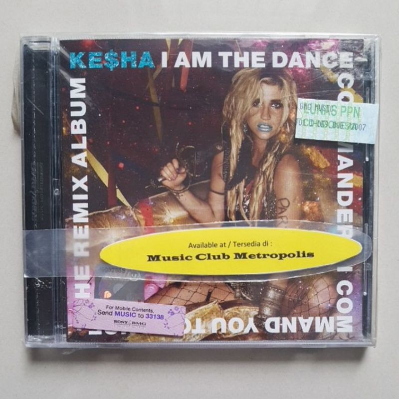 CD KESHA - I AM THE DANCE COMMANDER THE REMIX ALBUM IMPORTED