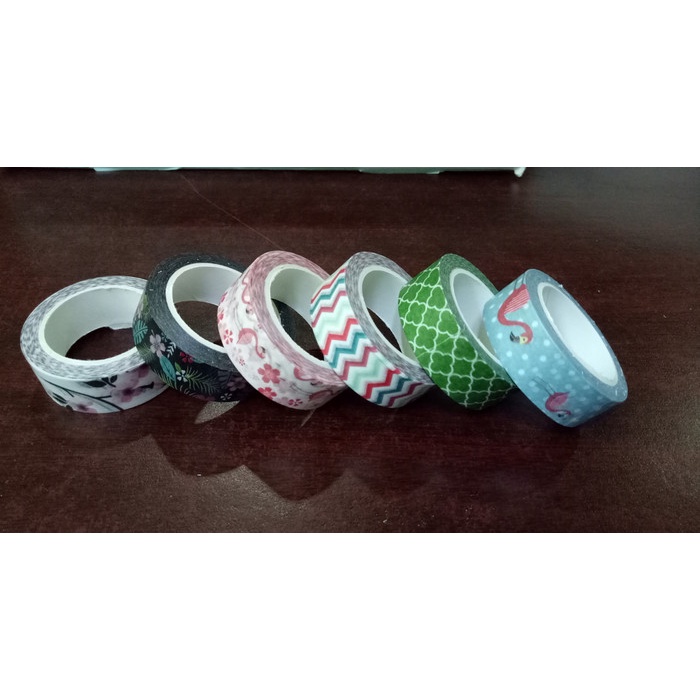 

Update Masking Tape Nature / Korea Washi Tape/ Selotape Promo