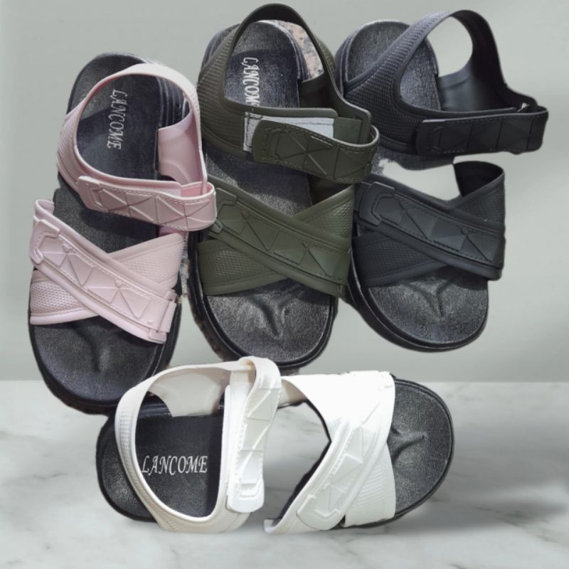 sendal gunung wanita sol tebal feshion wanita kekinian terbaru lancome JSD2228