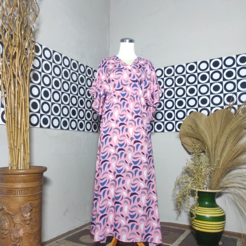 BESTSELLER DASTER KIMONO LENGAN LONCENG RAYON PREMIUM LD 120 PB 125 BUSUI FRIENDLY-Motif 34