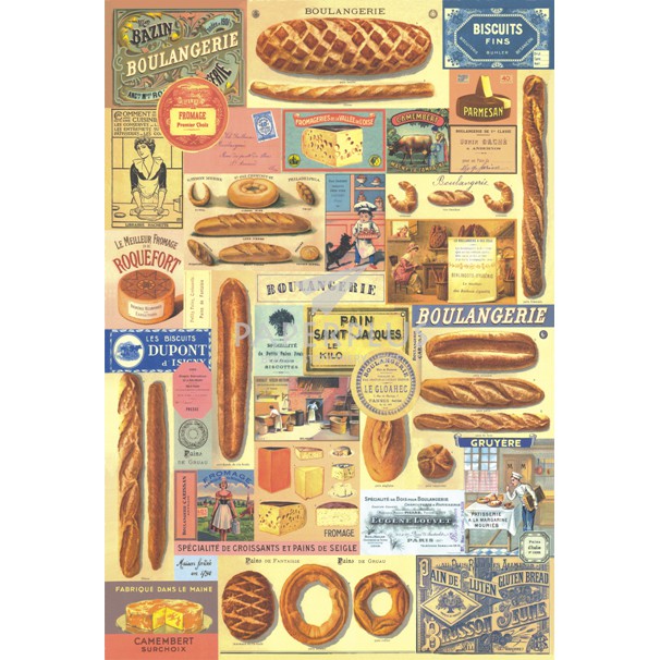 

Kertas Kado Besar Vintage Bread