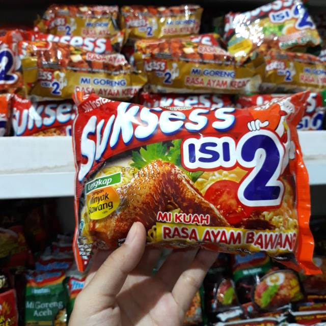 

MIE SUKSESS ISI 2 RASA AYAM BAWANG