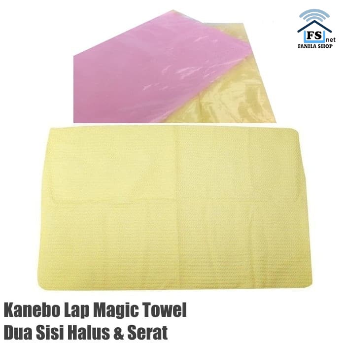 Kanebo Kain Lap Kemasan Plastik Opp Magic Towel uk 30x40 cm Serbaguna