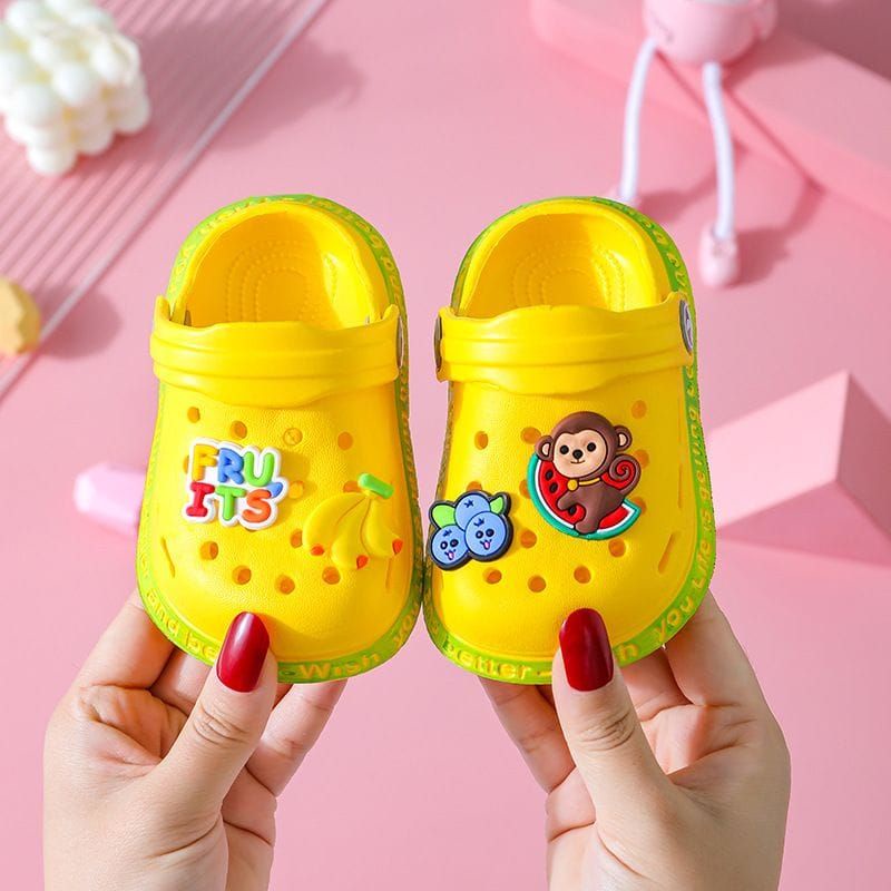 Sandal Crocs Anak Karakter Fruit Import Terbaru high Quality S2