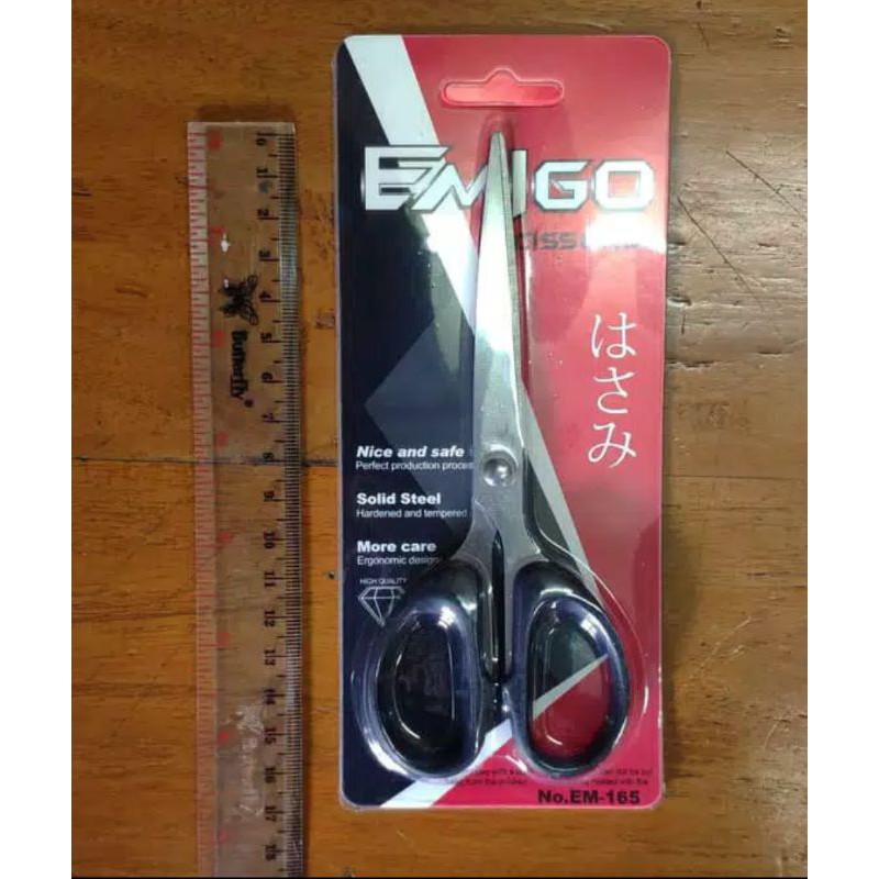 

Gunting Emigo Sedang Stainless / Gunting Emigo Sedang EM 165