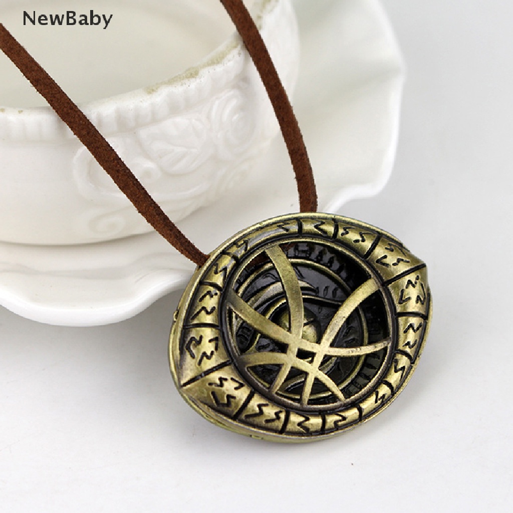 Kalung Tali Dengan Liontin Jimat Agamotto Doctor Strange Untuk Properti Cosplay