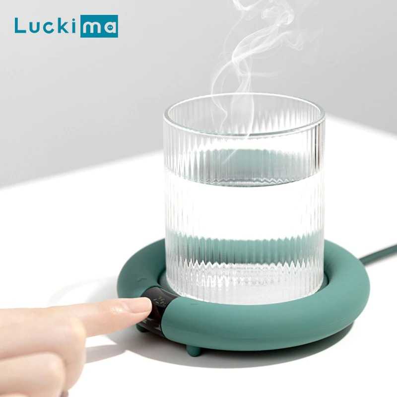 [BISA COD] JLNONLNJKT Luckima Tatakan Gelas Pemanas Cup Warmer Heating Pad 20W - 353-A