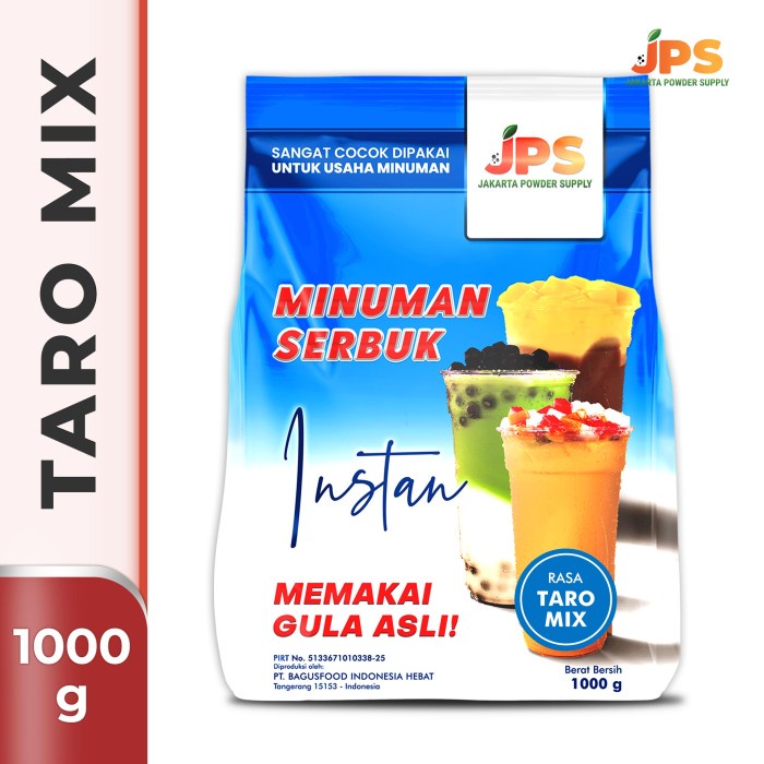 

Ge6012Gtb Bubuk Minuman Taro Mix Powder Instan Jps Gula Ds501Ghg