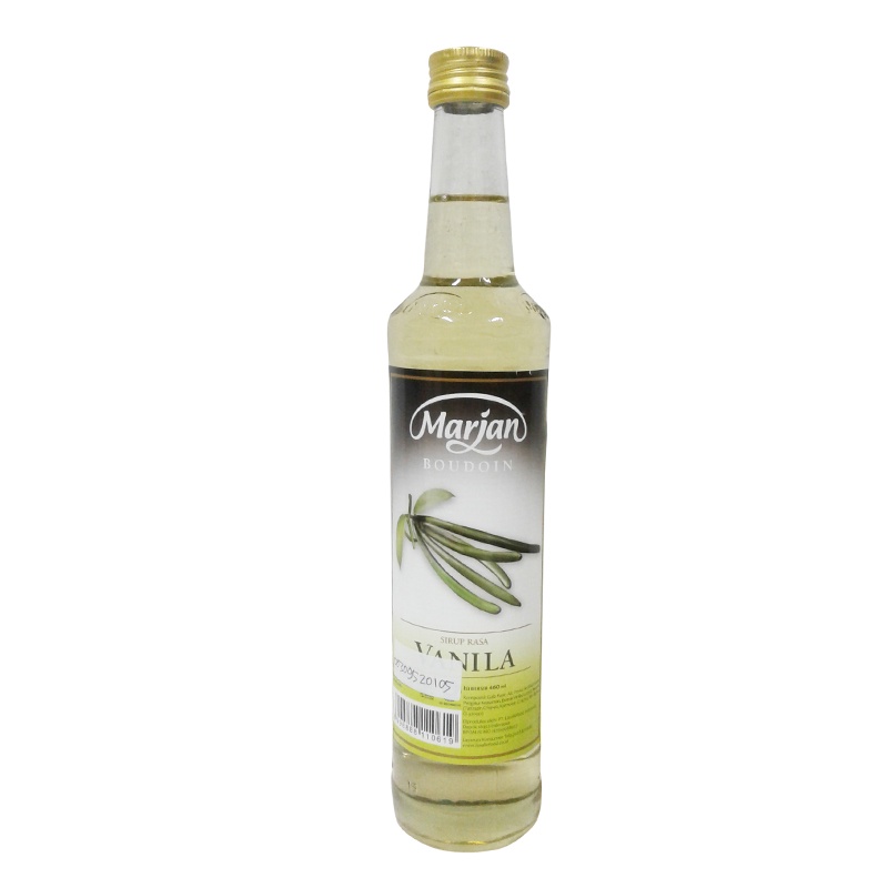 

Marjan Syrup Boudoin Vanila 460Ml