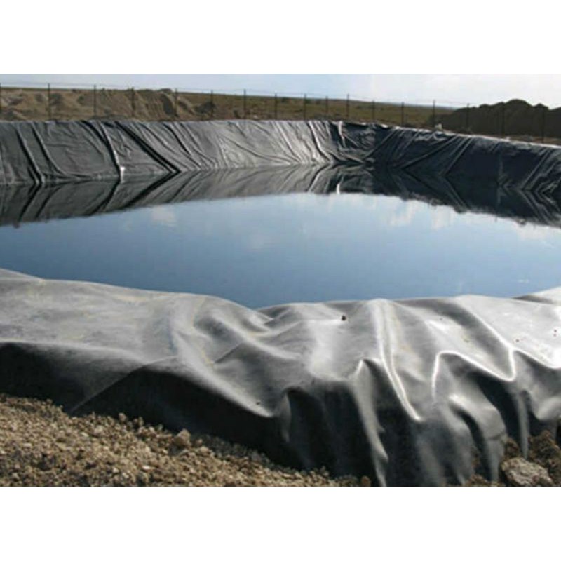 Terpal kolam ikan 8×8m micron250 HDPE GEOMEMBRAN Kualitas terbaik