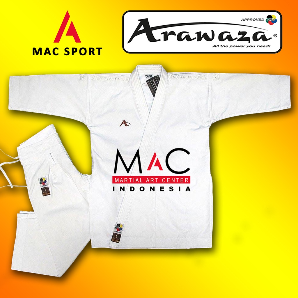 BAJU KARATE KATA ARAWAZA AMBER EVOLUTION WKF APPROVED