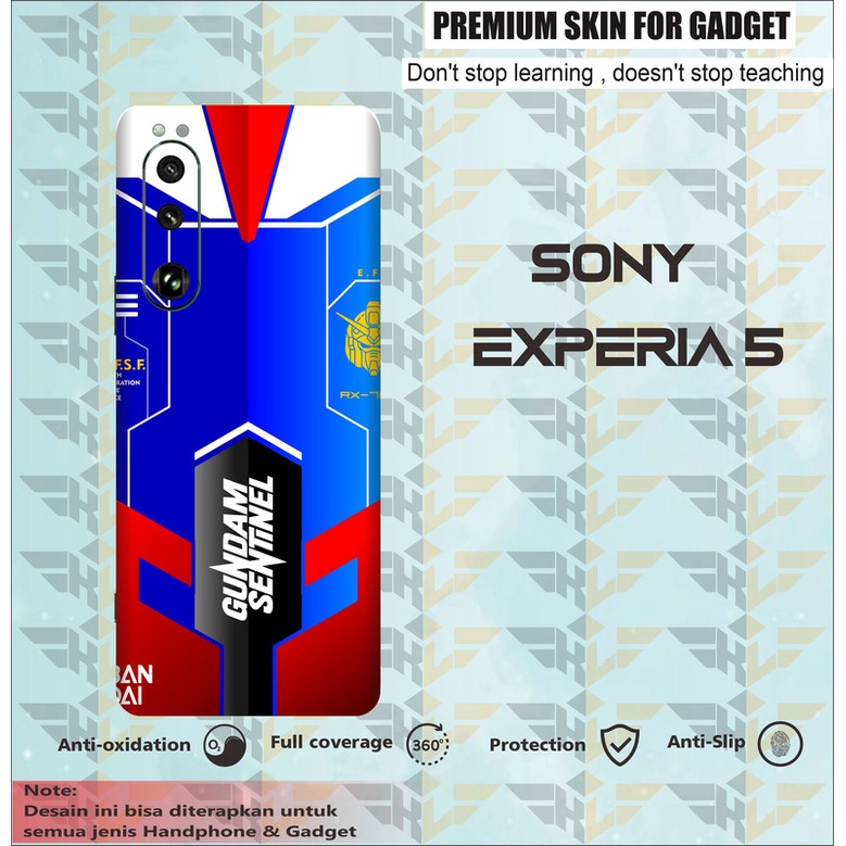 GARSKIN HANDPHONE 2PCS SONY EXPERIA 5 GUNDAM STYLE