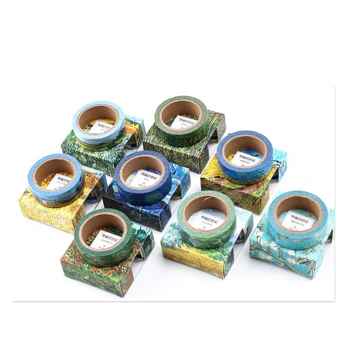 Japanese Washi Tape - Clasic Color of Van Gogh (1,5cmx7m)