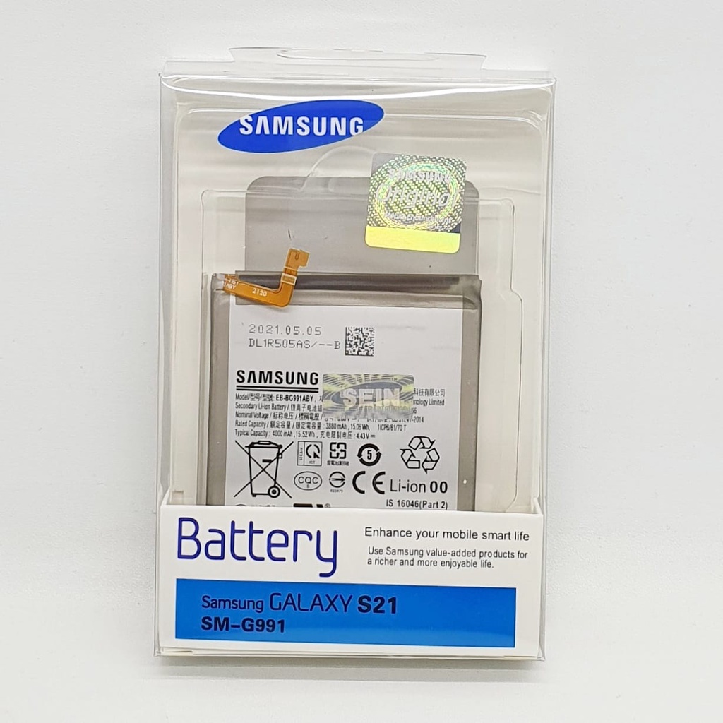 Baterai Samsung Galaxy S21 / G991 EB-BG991ABY Original 100%