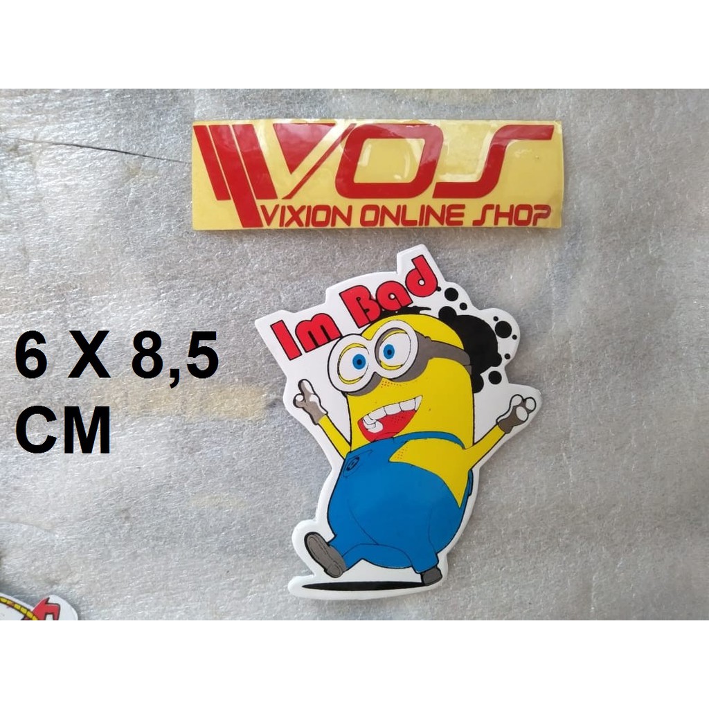 

STIKER UNIK MINION BAD