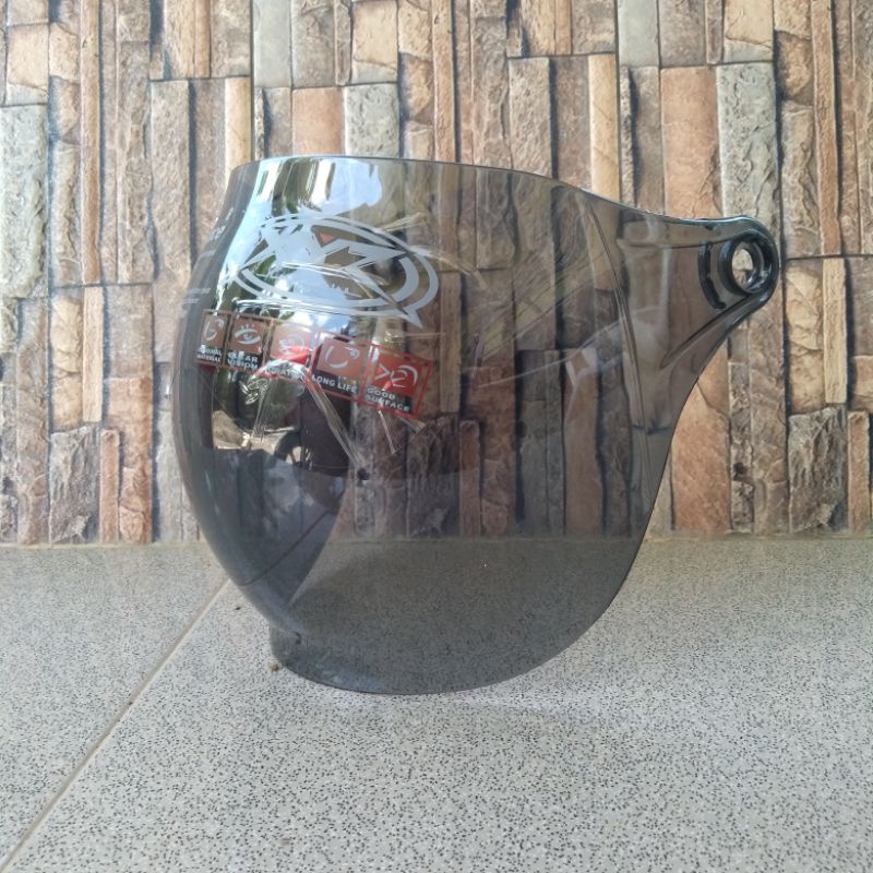 Kaca Helm Retro XYZ Buble cembung Bullit Gringgo Caferacer