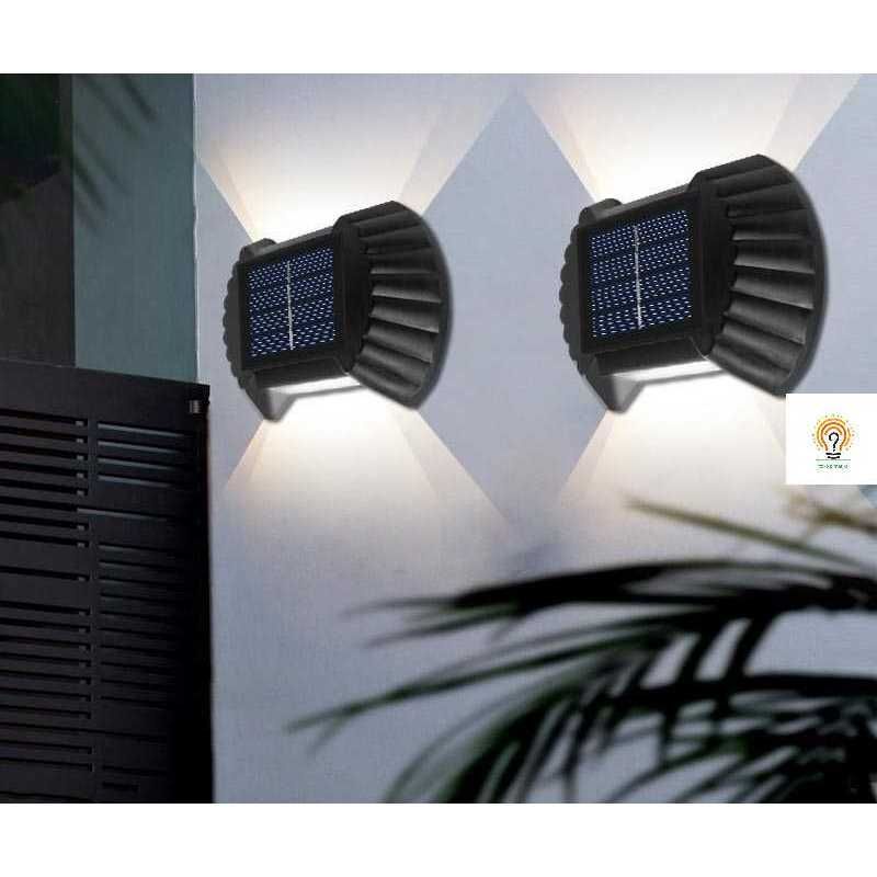 Lampu Dinding Tenaga Surya Minimalis Waterproof Lampu solar Outdoor