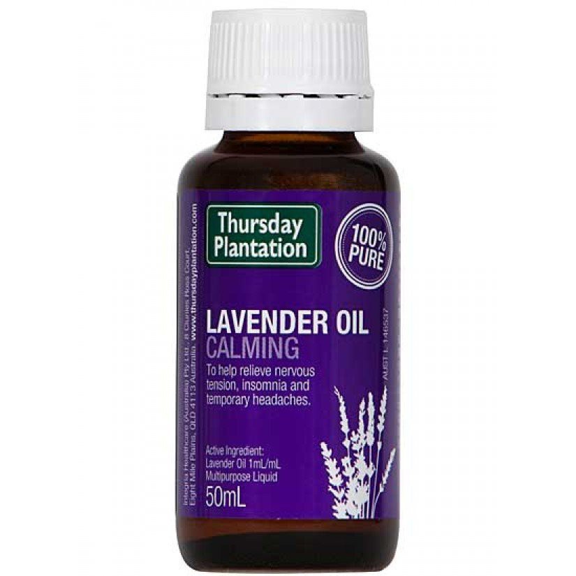 THURSDAY PLANTATION Lavender 100% Pure Essential Oil -50ml