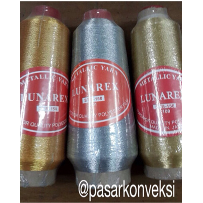 

Utrs0e4 Benang Bordir Emas Lunarex (Metallic) As71S0D