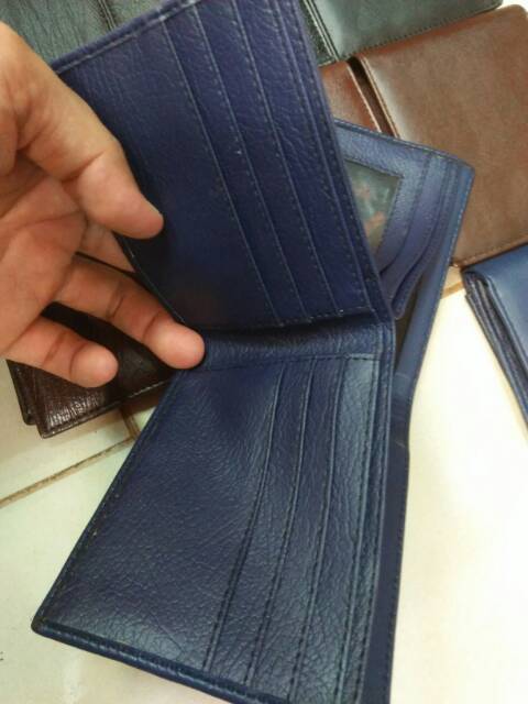 Dompet lipat pendek cowok 3D lokal