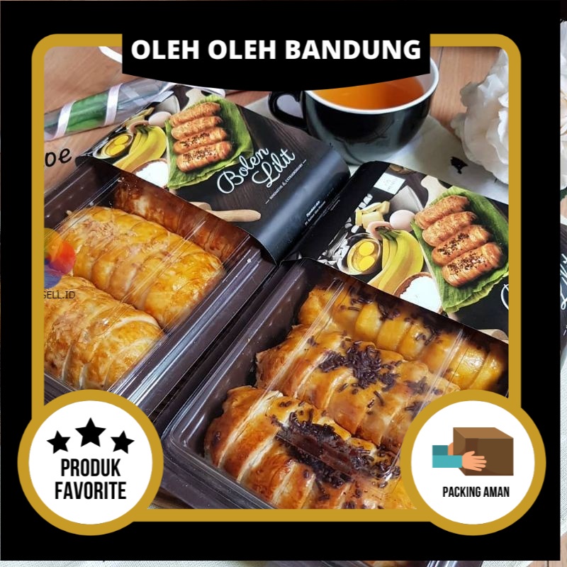 

DEB Bolen Lilit - Yogya Breadco - Pisang Bolen Oleh Oleh Bandung